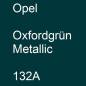 Preview: Opel, Oxfordgrün Metallic, 132A.